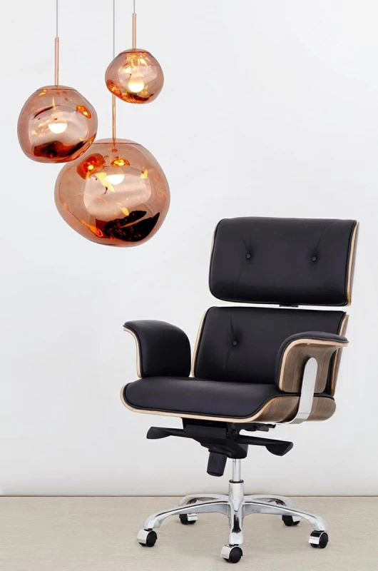 MOOSEE lampa wisząca FUSION 30 miedziana  - akryl 8
