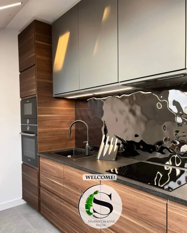Panel ze stali BLACK fala C002