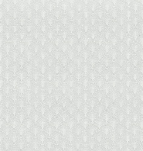 Tkanina ścienna Waves MXTX01-16 Biała tapeta z tkaniny