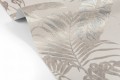 Tkanina ścienna Velvet&Lush L-6 srebrzysta tapeta z tkaniny egzotyczne liście 3
