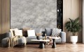 Tkanina ścienna Velvet&Lush L-9 jasnoszara tapeta z tkaniny 4