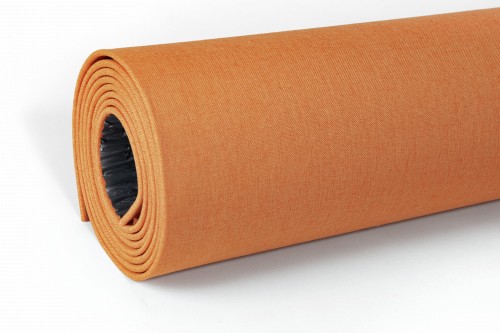 Tapeta z tkaniny na piance A012 Pomarańczowa - Panel Samoprzylepny