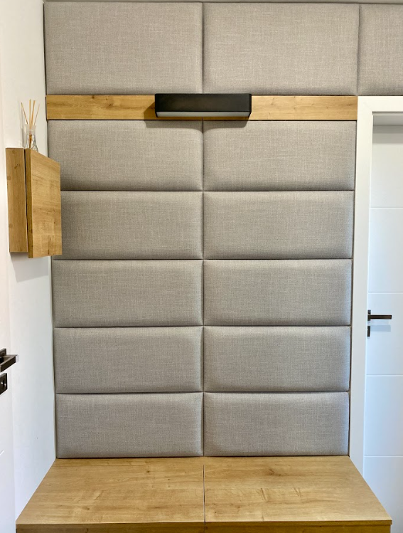 Panel tapicerowany prostokąt 30 x 70cm