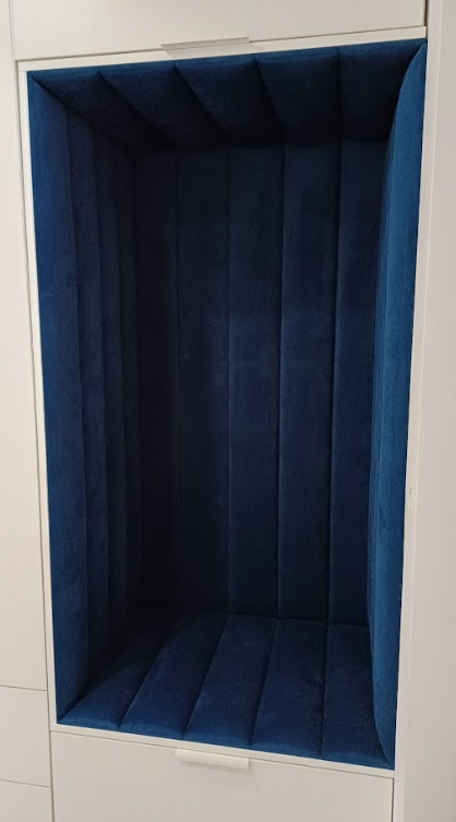 Panel tapicerowany długi prostokąt 40 x 100cm