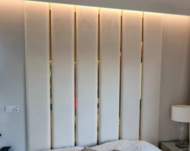Panel tapicerowany długi prostokąt 40 x 100cm