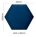 Panel tapicerowany heksagon 43,5 x 50cm 3