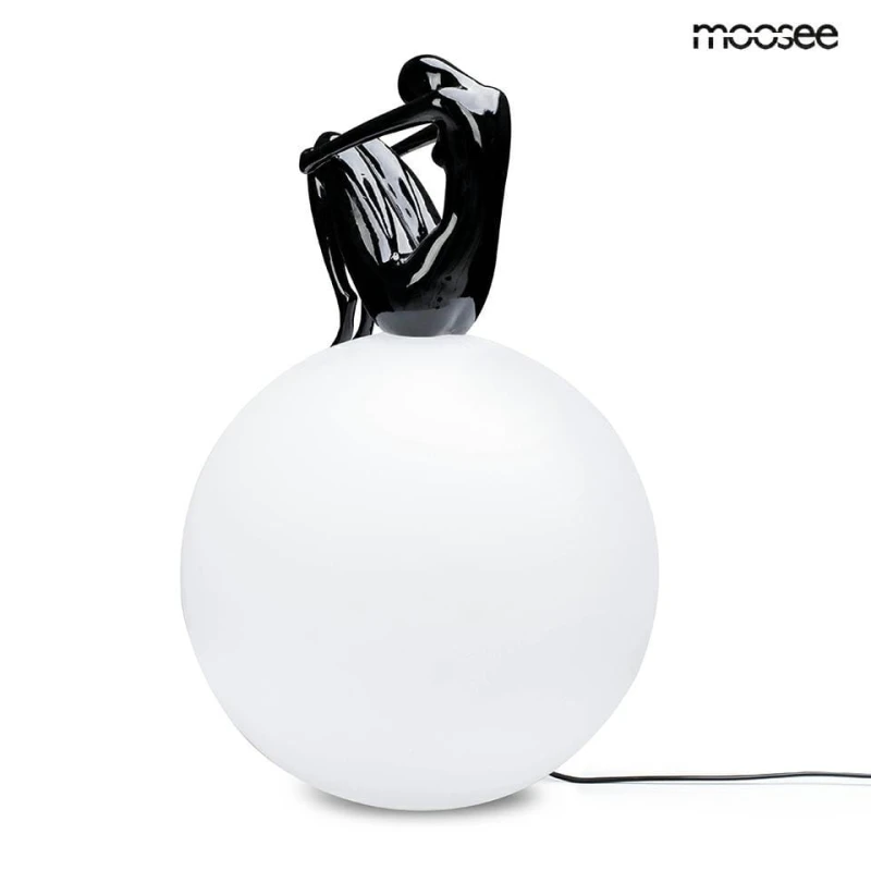 MOOSEE lampa podłogowa UOMO 35 czarna 1