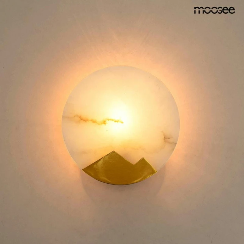 MOOSEE lampa ścienna LUXIO złota 1