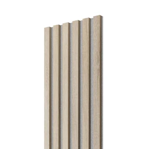 Lamele Slim DĄB SONOMA na szarym filcu 30x2,6x275 cm L3D