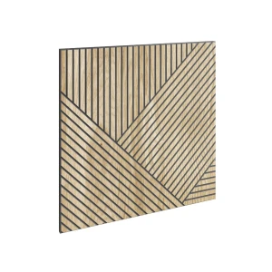 Panel frezowany fornir dębowy 60x60 - Granada OL L3D