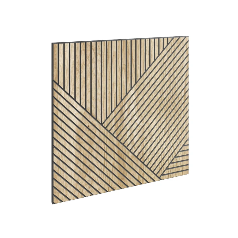 Panel frezowany fornir dębowy 60x60 - Granada L3D (odbicie lustrzane) .jpg