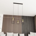 Lampa wisząca z trzema kloszami czarno złota Vander 3 BL GOLD 4