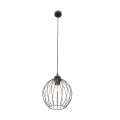 Lampa wisząca czarna z jednym kloszem Nando 1 BL 2