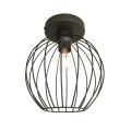 Lampa sufitowa czarna Nest 1 BL 1
