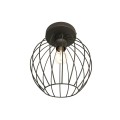 Lampa sufitowa czarna Nest 1 BL 2