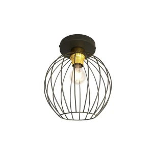 Lampa sufitowa czarno/złota Nest 1 BL Gold