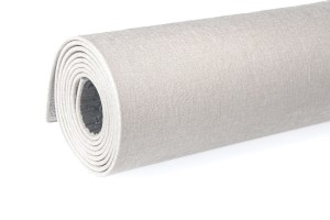 Tapeta z tkaniny na piance A004 Kremowy beż - Panel Samoprzylepny