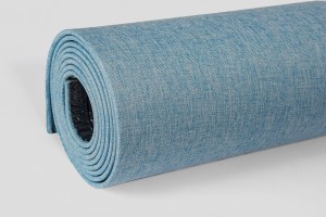 Tapeta z tkaniny na piance A008 Błękit - Panel Samoprzylepny