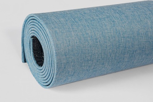 Tapeta z tkaniny na piance A008 Błękit - Panel Samoprzylepny