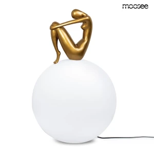 Moosee lampa podłogowa Uomo 35 złota
