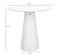 Stół Florero biały 80cm 3