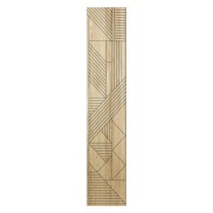 Panel frezowany fornir dębowy 60x275 - BIRGU L3D