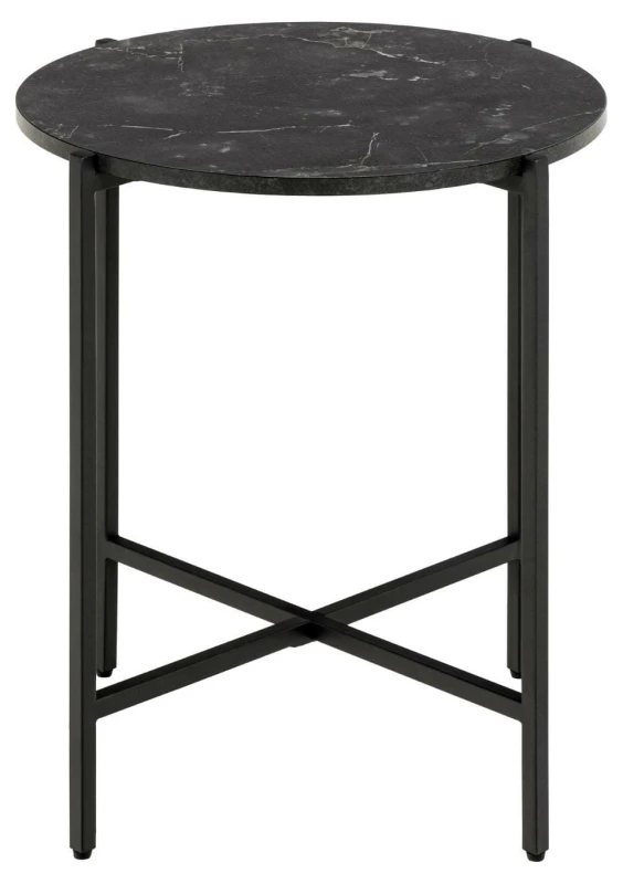 Stolik kawowy Lamoine 40cm czarny 1