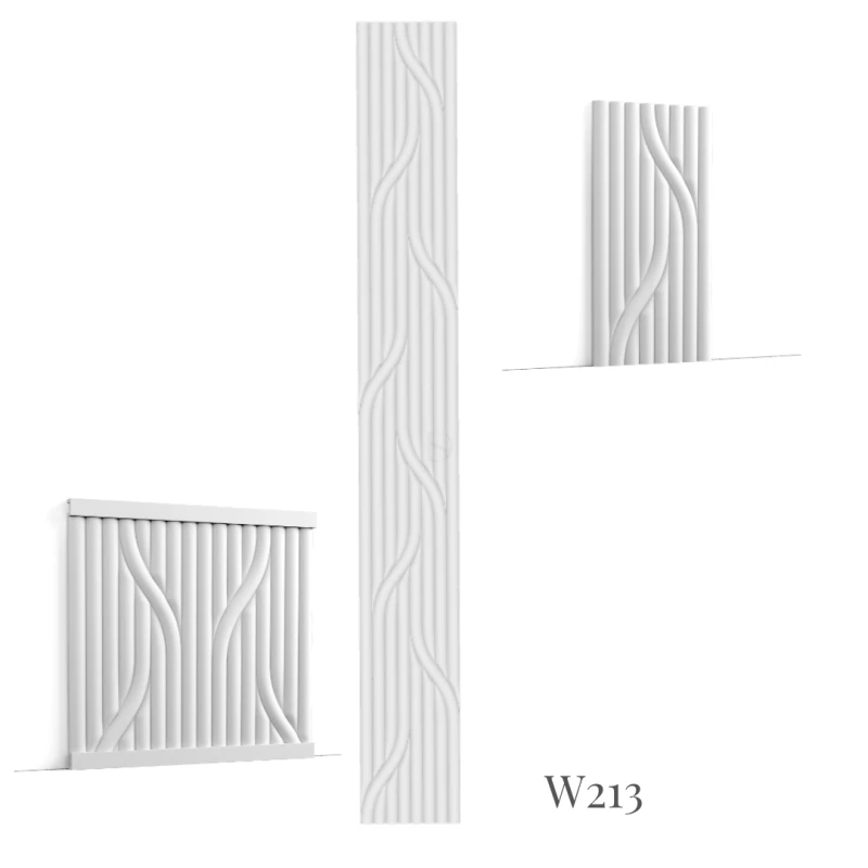 Panel ścienny 3D Hill Trace W213 Orac 200 x 25 x 1,6 cm