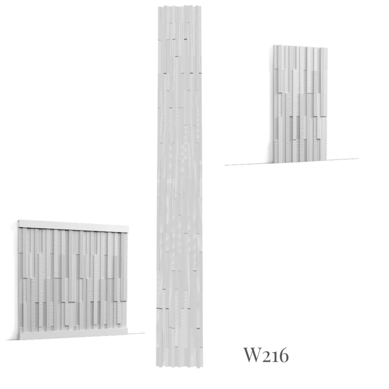 Panel ścienny 3D Matrix W216 Orac 200 x 25 x 1,6 cm