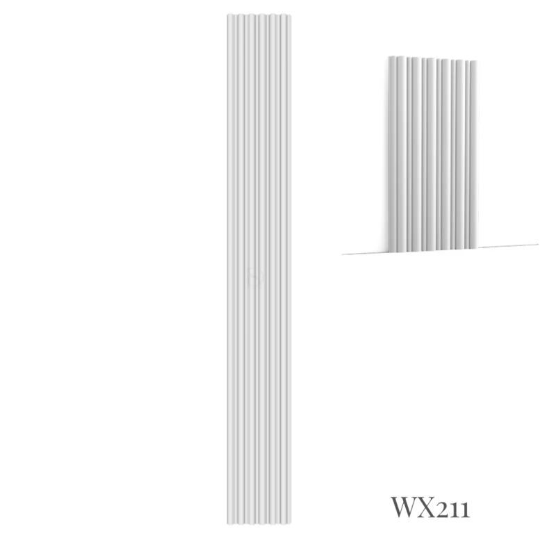 Panel ścienny 3D Flute WX211 Orac 200 x 25,5 x 1,7 cm