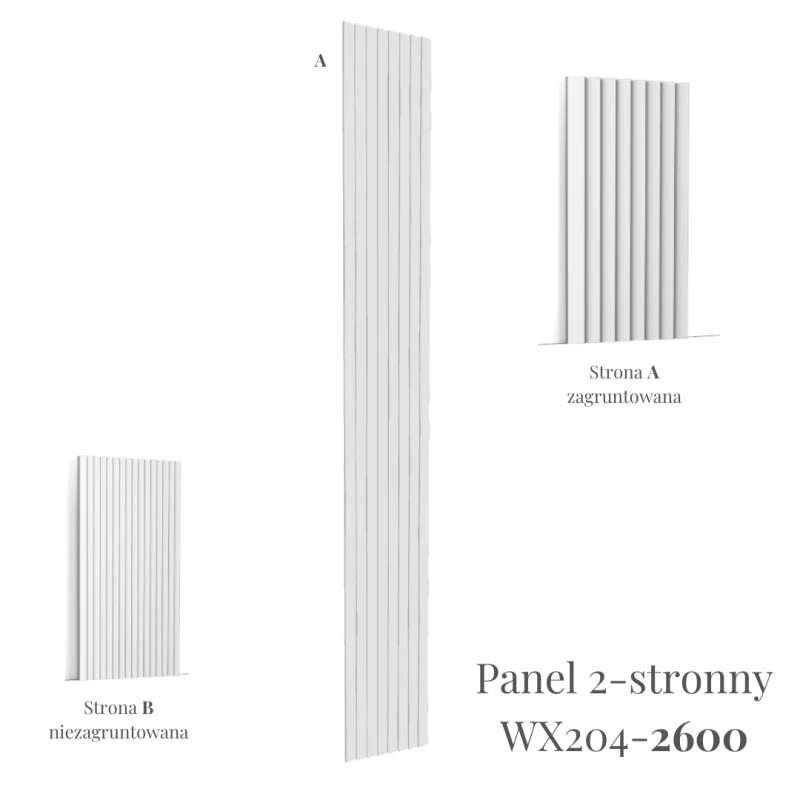 ORAC Panel ścienny 3D Ripple WX204-2600 Orac