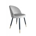Krzesło tapicerowane Trix noga czarna/złota 14