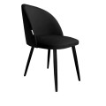 Krzesło tapicerowane Colin noga czarna 6