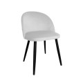 Krzesło tapicerowane Colin noga czarna 9