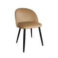 Krzesło tapicerowane Colin noga czarna 11