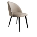 Krzesło tapicerowane Colin noga czarna 12