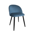 Krzesło tapicerowane Colin noga czarna 2