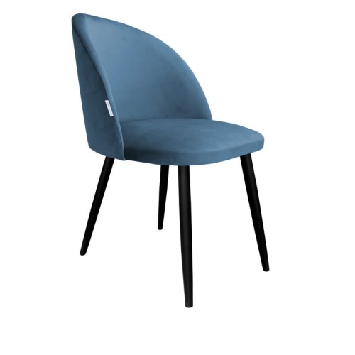 Krzesło tapicerowane Colin noga czarna