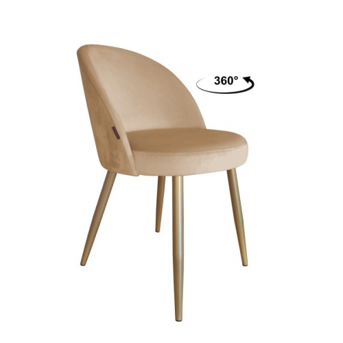 Krzesło obrotowe Trix podstawa złota