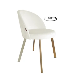 Krzesło obrotowe Trix podstawa złota profil