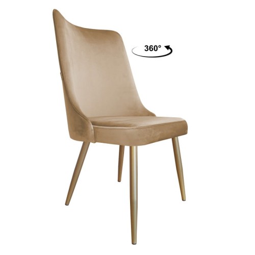 Krzesło obrotowe Victor noga złota