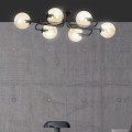 Lampa sufitowa Brendi 6A BL Miodowe klosze 5