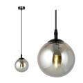 Lampa wisząca Cosmo 1 BL Grafitowy klosz 1