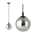 Lampa wisząca Cosmo 1 BL Grafitowy klosz 2