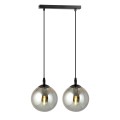 Lampa wisząca Cosmo 2 BL Grafitowe klosze 1