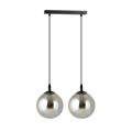 Lampa wisząca Cosmo 2 BL Grafitowe klosze 2