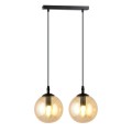 Lampa wisząca Cosmo 2 BL Miodowe klosze 1