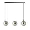 Lampa wisząca Cosmo 3 BL Grafitowe klosze 2