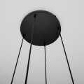 Lampa wisząca Cosmo 4 BL Premium Miodowe klosze 7
