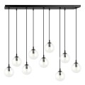 Lampa wisząca Cosmo 9 BL Transparent przeźroczyste klosze 2